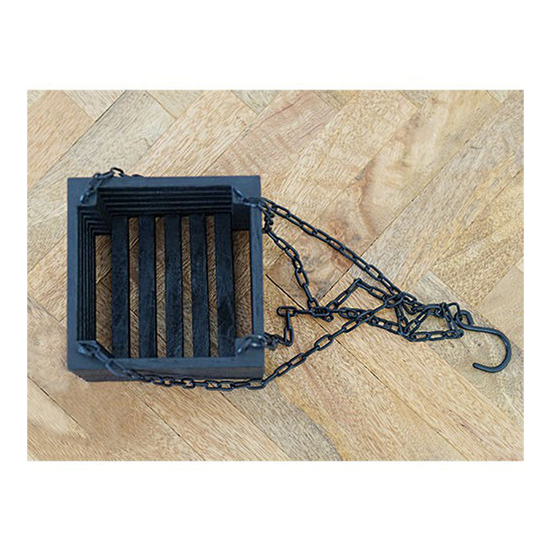 ハンギングポット 鉢カバー】3号 ブラック ハンギング プラント