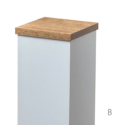 【ペーパーストッカー  ブラック　ホワイト】トイレットペーパー収納 収納ラック スリム アイアン 【取り寄せ品】（2499644501）
