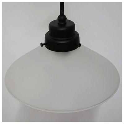 【ペンダントライト 1灯 フロスト】ガラス 専用電球付き LED電球 つりさげライト 引掛シーリング 室内用【取り寄せ品】（2499646300）
