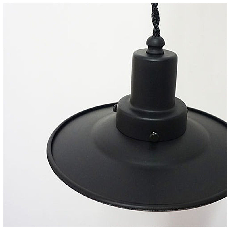 【ペンダントライト Sサイズ 1灯 ブラック 】アルミニウム 専用電球付き LED電球　引掛シーリング 室内用【取り寄せ品】（2499646600）