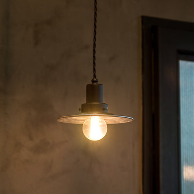 【ペンダントライト Sサイズ 1灯 ブラック 】アルミニウム 専用電球付き LED電球　引掛シーリング 室内用【取り寄せ品】（2499646600）