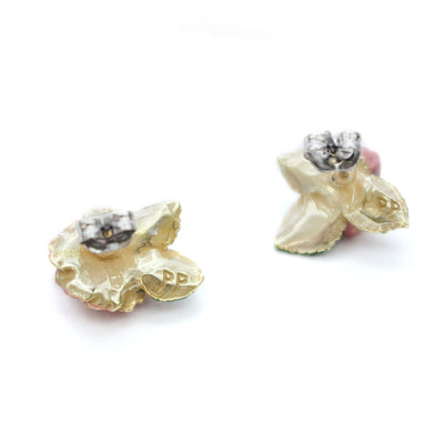 ピアス 両耳 Palnart Poc 乙女椿 日本製 ハンドメイド【取り寄せ品】（2503610100）