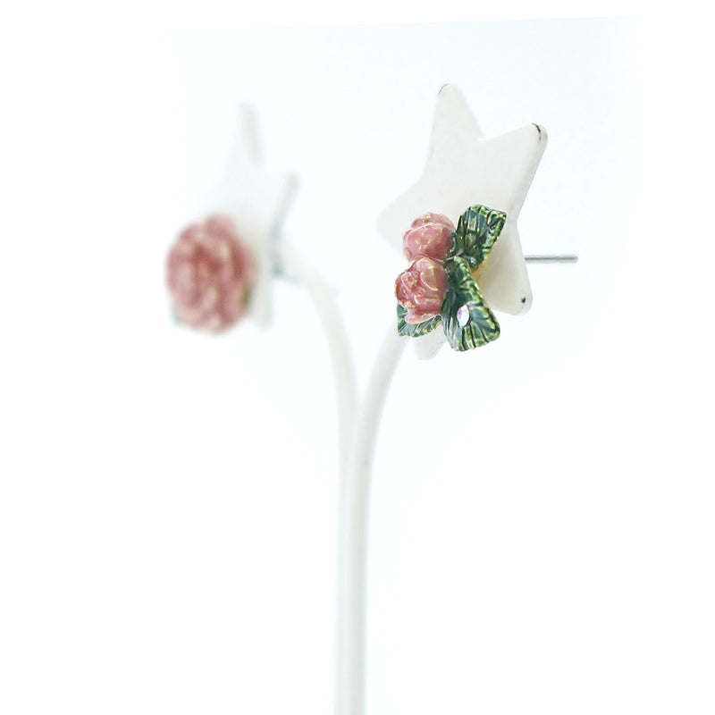 ピアス 両耳 Palnart Poc 乙女椿 日本製 ハンドメイド【取り寄せ品】（2503610100）