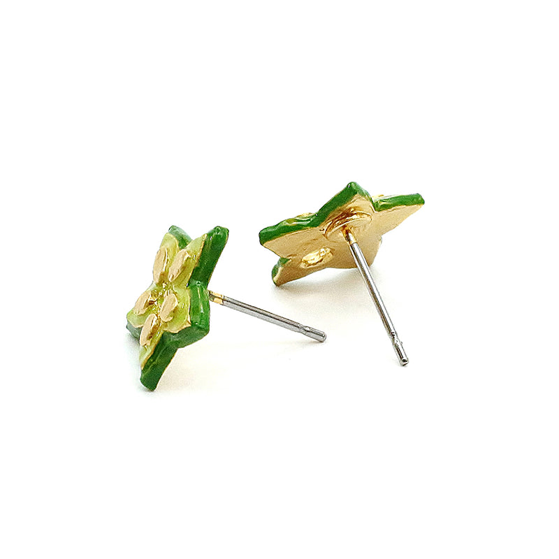 ピアス 両耳 Palnart Poc オクラ 日本製 ハンドメイド【取り寄せ品】（2503610300）