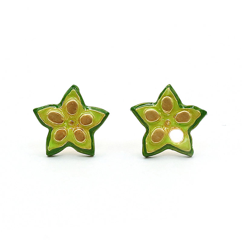 ピアス 両耳 Palnart Poc オクラ 日本製 ハンドメイド【取り寄せ品】（2503610300）