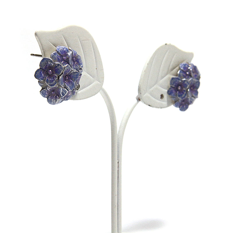 ピアス 両耳 Palnart Poc 梅雨空ピアス 紫陽花 日本製 ハンドメイド【取り寄せ品】（2503610800）