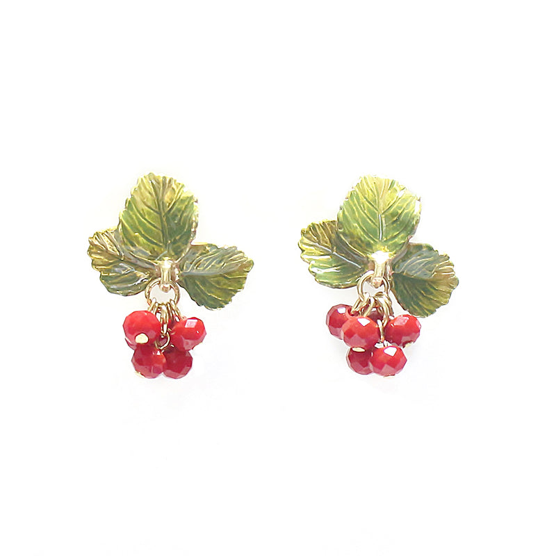 ピアス 両耳 Palnart Poc ラズベリー 日本製 ハンドメイド【取り寄せ品】（2503611000）