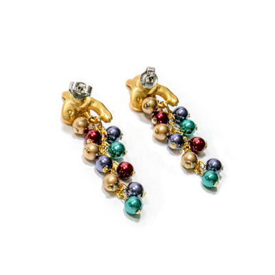 ピアス 両耳 Palnart Poc いたずらネコピアス 日本製 ハンドメイド【取り寄せ品】（2503611700）