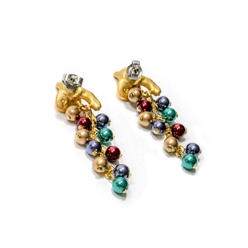 ピアス 両耳 Palnart Poc いたずらネコピアス 日本製 ハンドメイド【取り寄せ品】（2503611700）