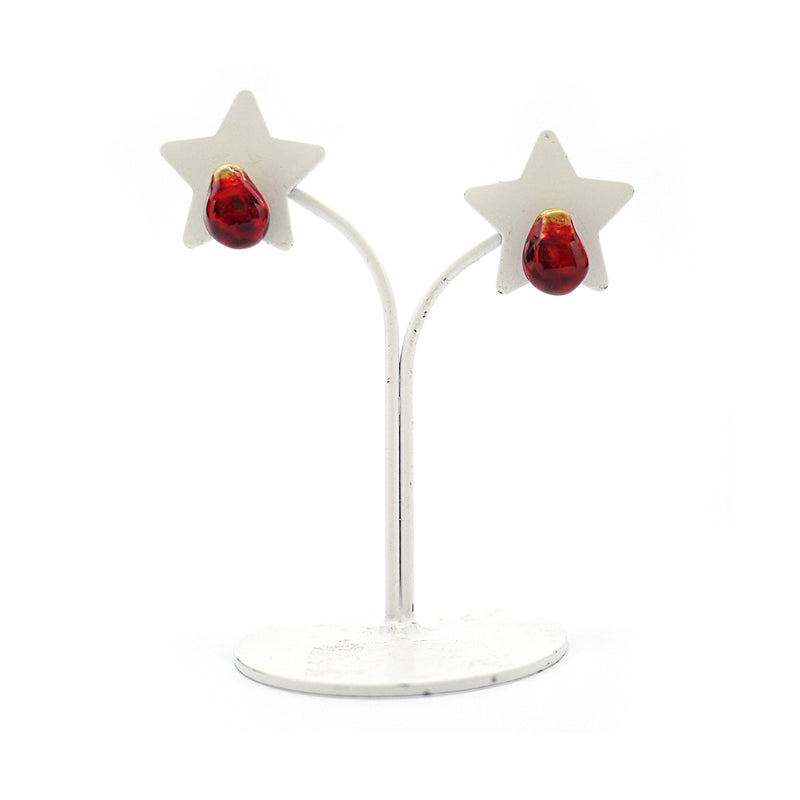 ピアス 両耳 Palnart Poc ザクロ 日本製 ハンドメイド【取り寄せ品】（2503612400）