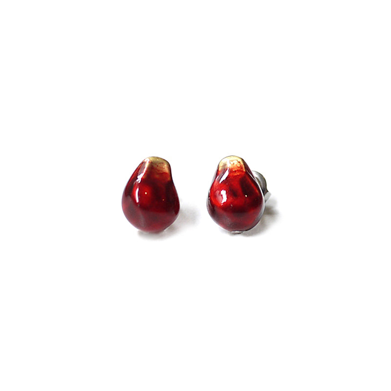 ピアス 両耳 Palnart Poc ザクロ 日本製 ハンドメイド【取り寄せ品】（2503612400）