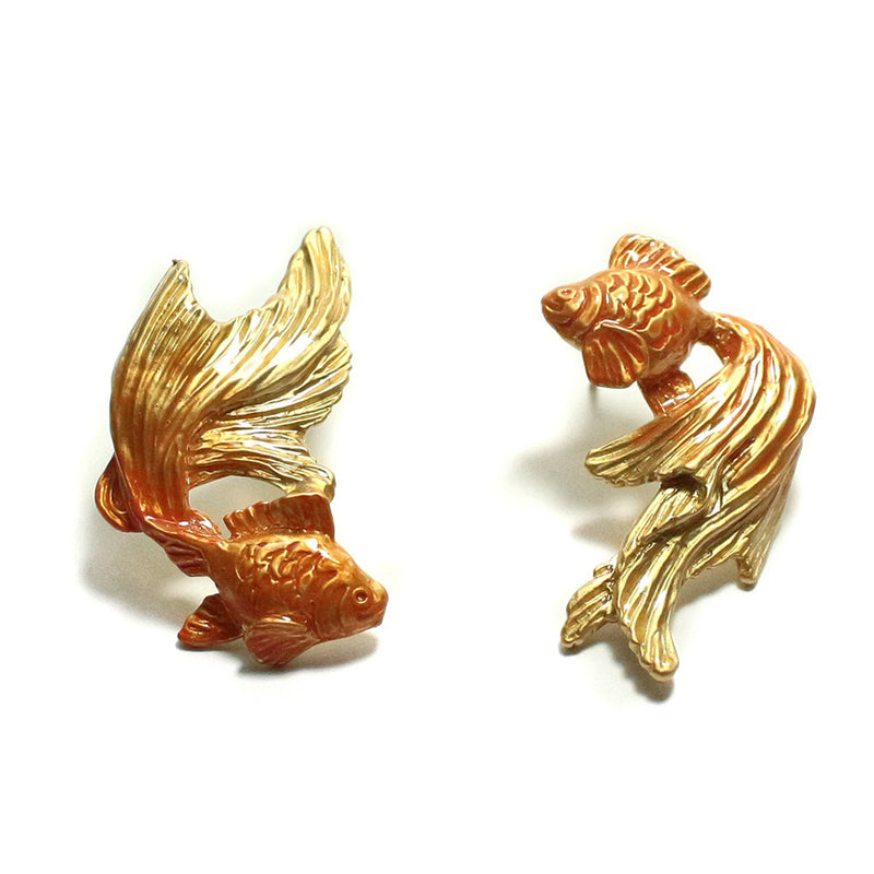 ピアス 両耳 Palnart Poc 金魚ピアスGD 日本製 ハンドメイド【取り寄せ品】（2503615000）