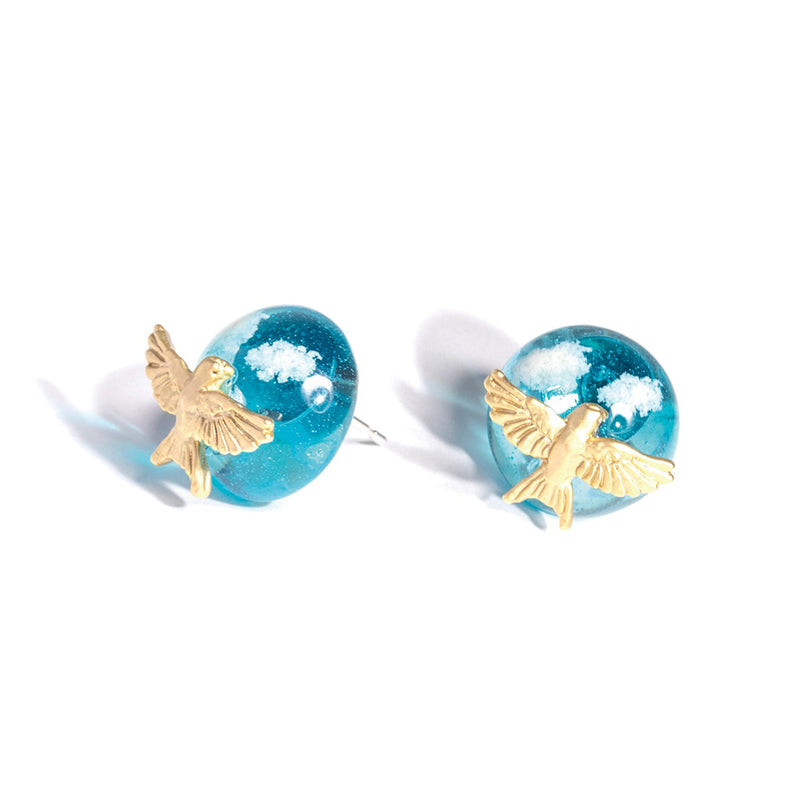 ピアス 両耳 Palnart Poc つばめの旅立ち 日本製 ハンドメイド【取り寄せ品】（2503616300）