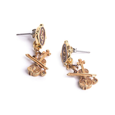 ピアス 両耳 HOFMUSICA バイオリン・ブラン ヴァイオリン 日本製 ハンドメイド【取り寄せ品】（2503617300）