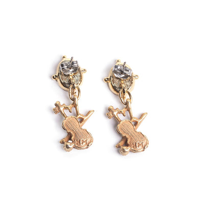 ピアス 両耳 HOFMUSICA バイオリン・ブラン ヴァイオリン 日本製 ハンドメイド【取り寄せ品】（2503617300）