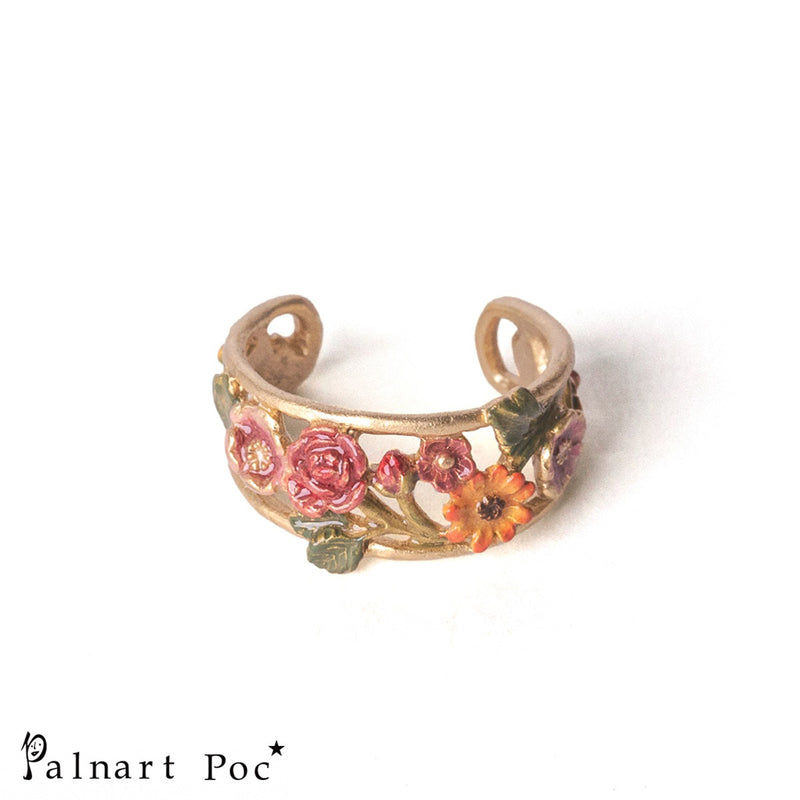 リング Palnart Poc ボタニカル 日本製 アールヌーボー クラシカル ハンドメイド【取り寄せ品】（2505602600）