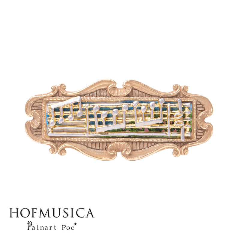 ブローチ　HOFMUSICA 組曲 日本製 ハンドメイド【取り寄せ品】（2511605100）