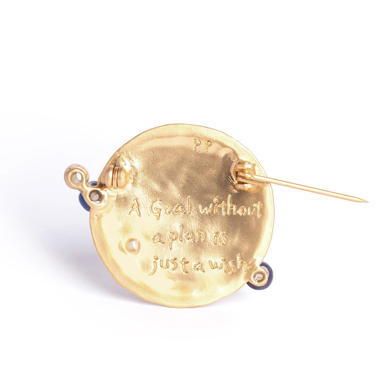 ブローチ　Palnart Poc ジュピター 日本製 ハンドメイド【取り寄せ品】（2511607900）