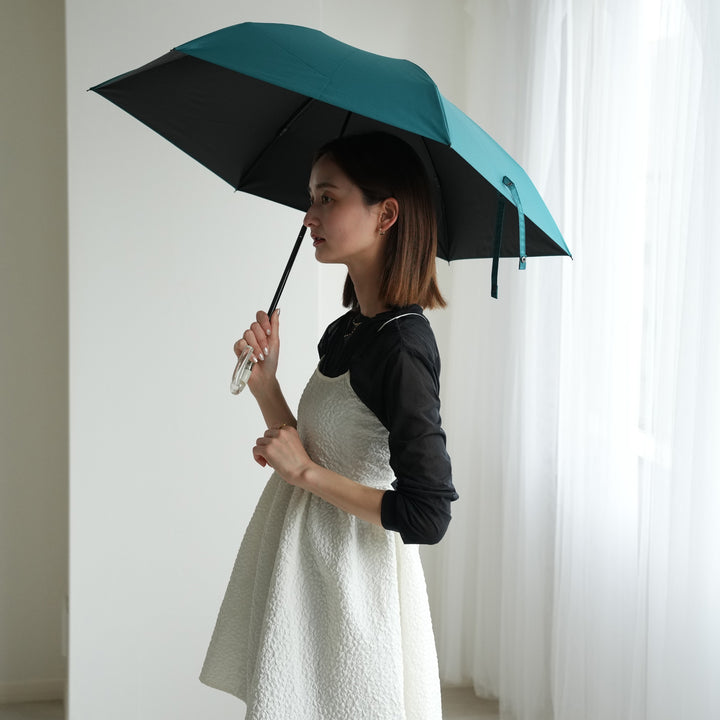 日傘 utatane 100％遮光 UV遮蔽率99.9％以上 一級遮光 晴雨兼用