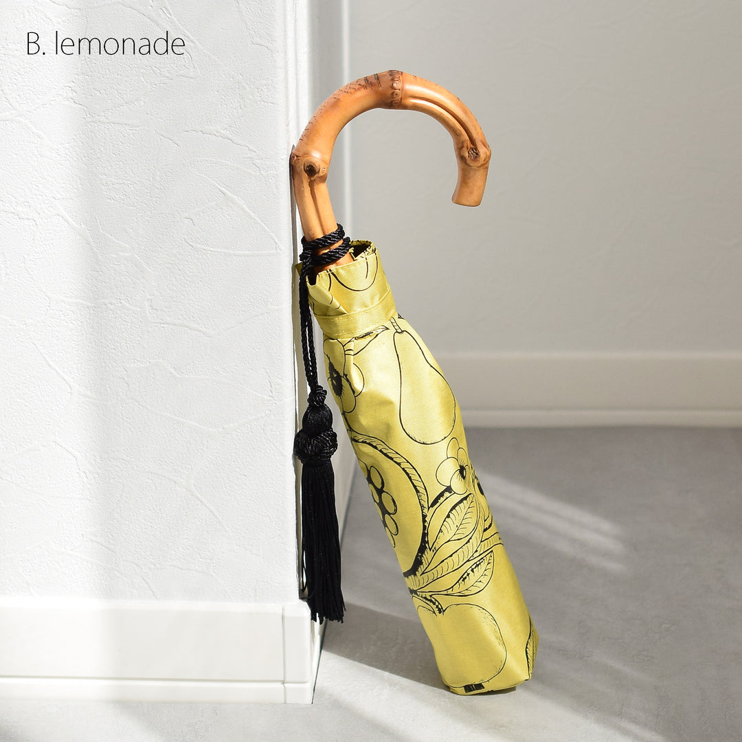 日傘 utatane×Kuovi（クオヴィ）折りたたみ傘】100％遮光 3段