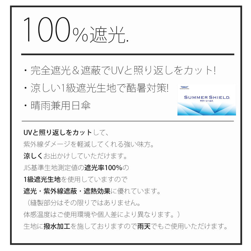 【日傘 utatane×Kuovi（クオヴィ）折りたたみ 日本製】100％遮光 2段55cm utataneくまちゃん＆果樹園 チャーム付  バンブーハンドル タッセル付 （2512639701）【ギフトキットB対応】