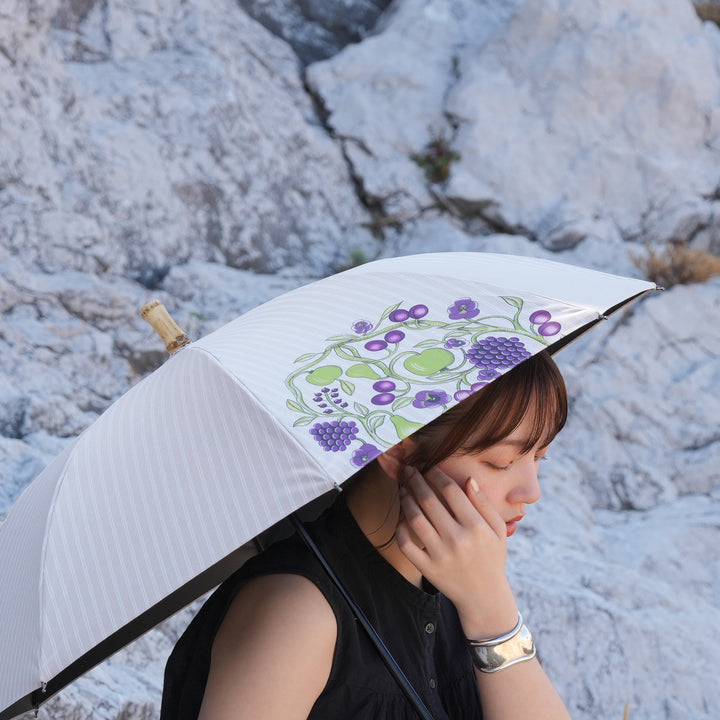 超クウガ展　傘 ちいかわ×Wpc. ちいかわとハチワレのお顔が傘に！新作折りたたみ