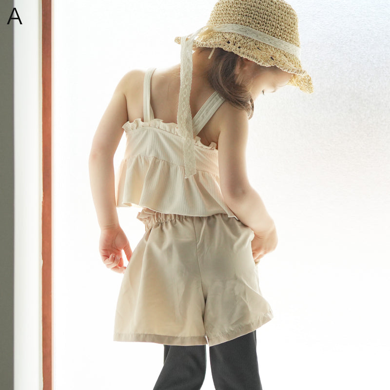 【キッズ水着 スイムウェア パンツ】男女兼用 ショートパンツ ウエストゴム（2715600001）