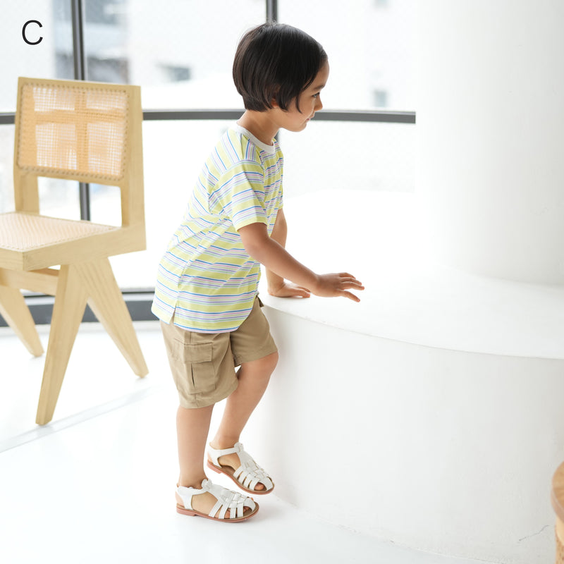 【キッズ水着 カーゴパンツ】ポケット 子供水着 男女兼用  ウエストゴム（2715600401）