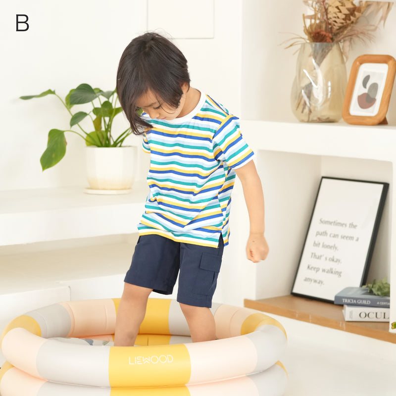 【キッズ水着 カーゴパンツ】ポケット 子供水着 男女兼用  ウエストゴム（2715600401）