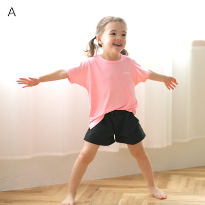 【キッズ水着 ショートカーゴパンツ】ポケット 子供水着 男女兼用  ウエストゴム（2715600701）