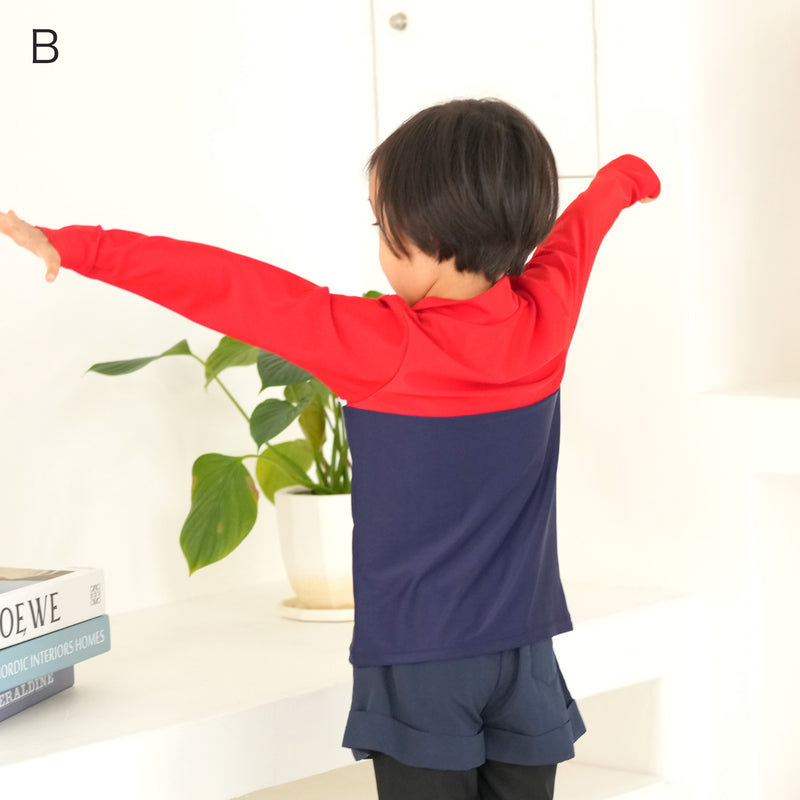 【キッズ水着 ショートカーゴパンツ】ポケット 子供水着 男女兼用  ウエストゴム（2715600701）