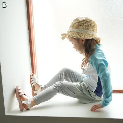 【キッズ水着 スイムウェア レギンス】フルレングス 子供水着 男女兼用  ウエストゴム（2721600001）