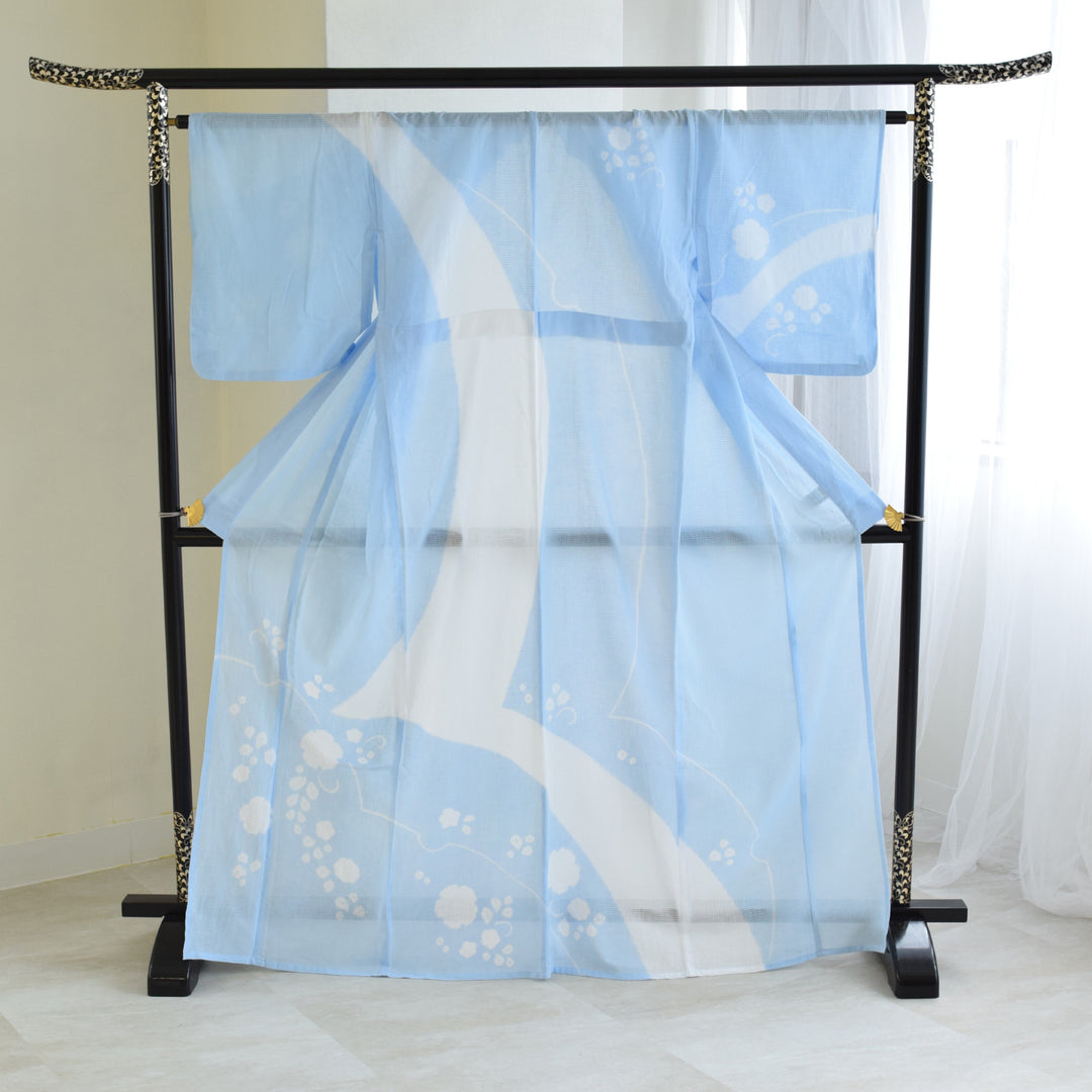浴衣3点セット（浴衣/帯/下駄） utatane 京鹿の子絞り ゆかた