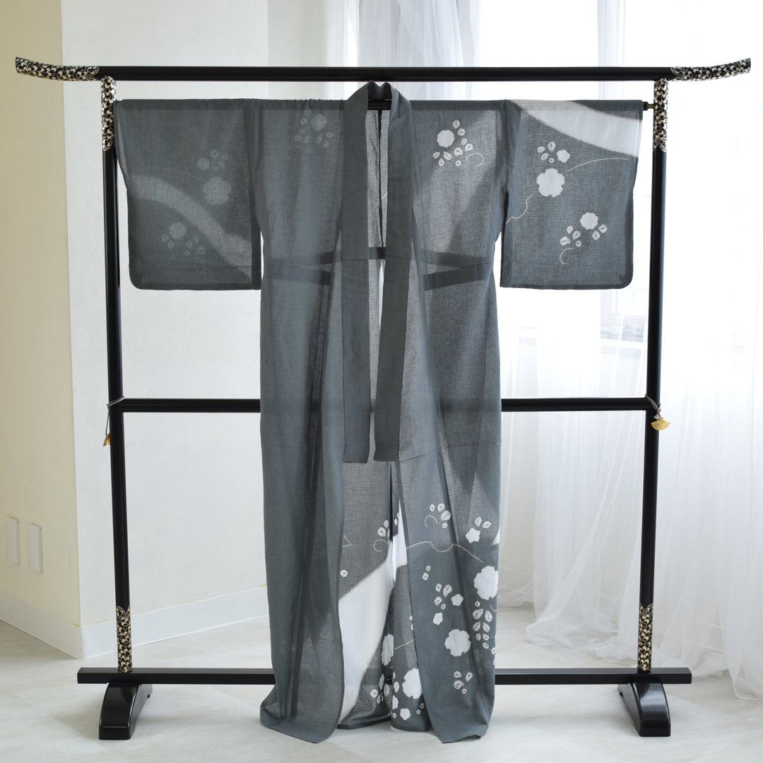 チョココロネ様専用 泥大島紬 ふくろう襦袢セット 中古 （浴衣3