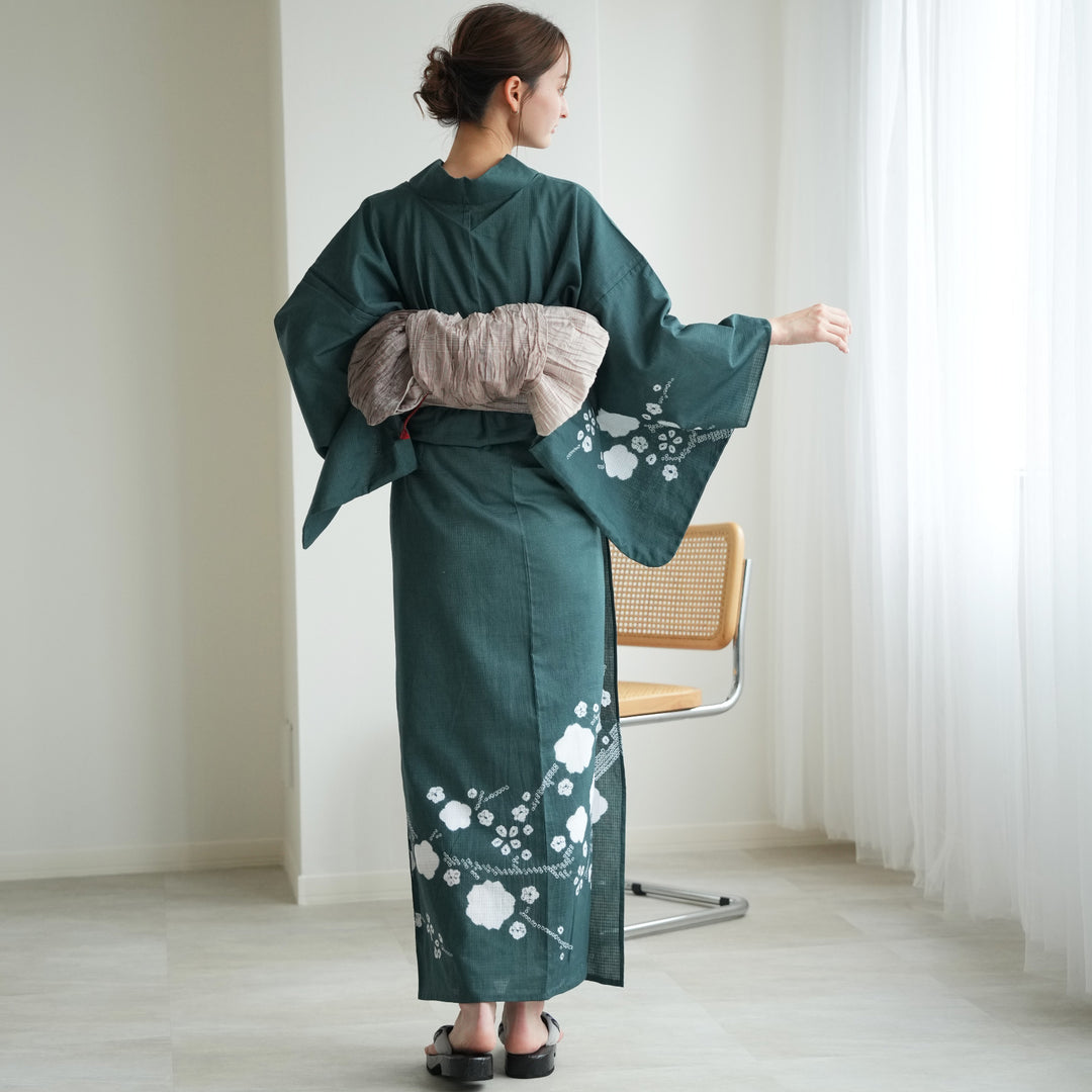 有松絞り浴衣　身長160㎝前後 有松絞り - selected by yukatakan grace - – ゆかた館グレース