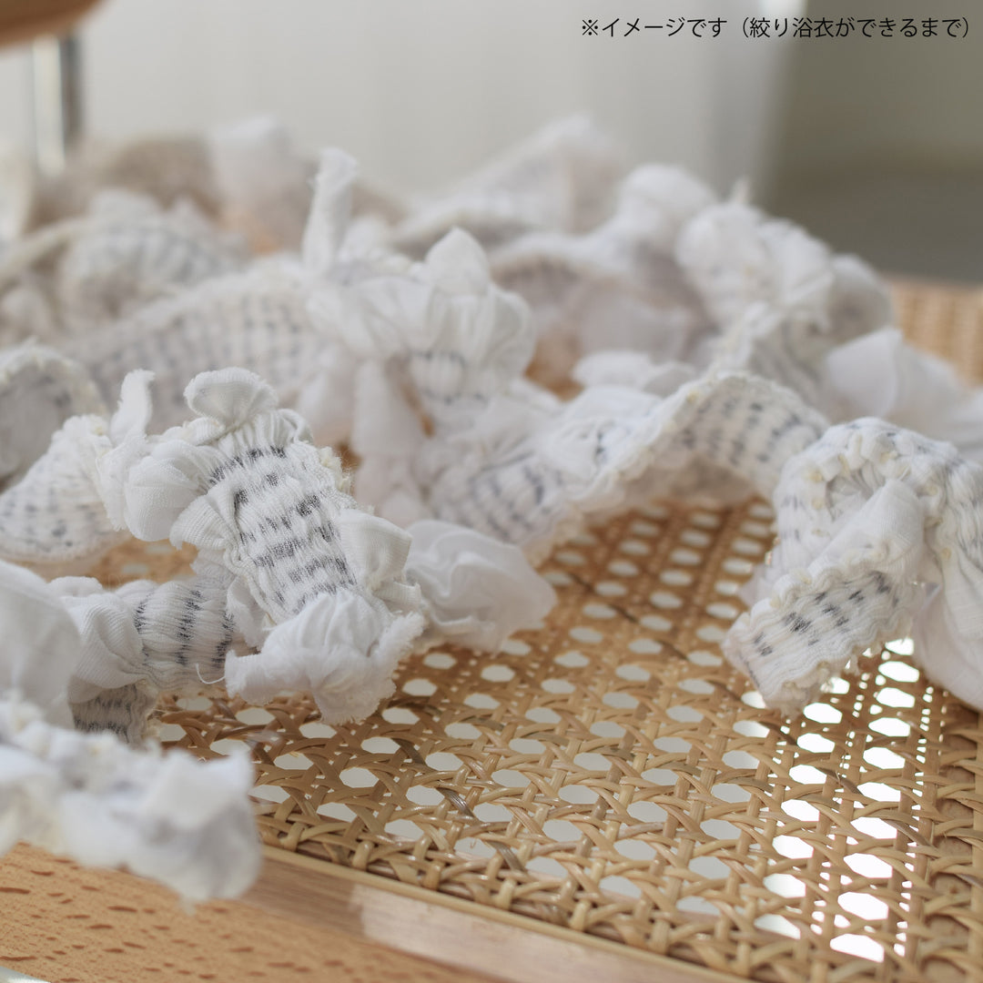 だるま　有松絞り　浴衣　グレイシュ だるま様専用 有松絞り 浴衣 グレイシュ