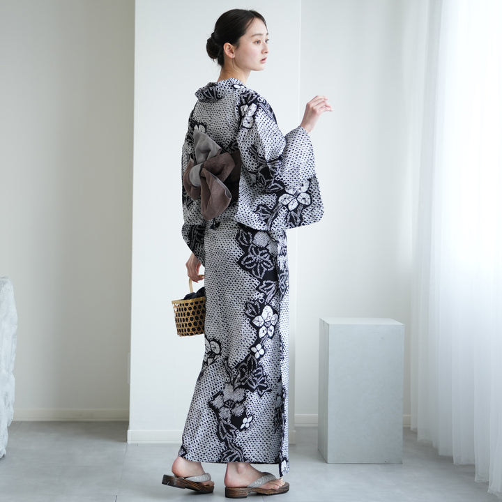 utatane 浴衣・帯・帯締め・下駄セット 4点セット utatane 浴衣・帯・帯締め・下駄セット 4点セット utatane 浴衣