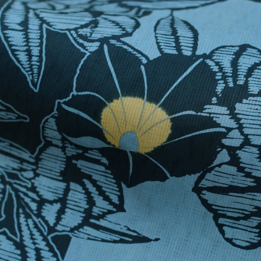 ◆高級変わり織り◆涼し黒◆桔梗の古典上品浴衣★ききょうの花★上品凛々し浴衣 Amazon.co.jp: 高級変わり織り涼し黒桔梗の古典上品浴衣ききょう