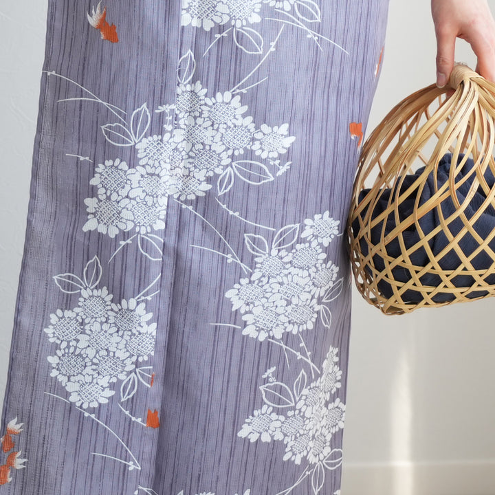 Tsuara✾83＊アンティーク“楽し気な姿をキャッチ☆”塩瀬なごや帯 Tsuara様専用✾83＊アンティーク“楽し気な姿をキャッチ☆”塩瀬