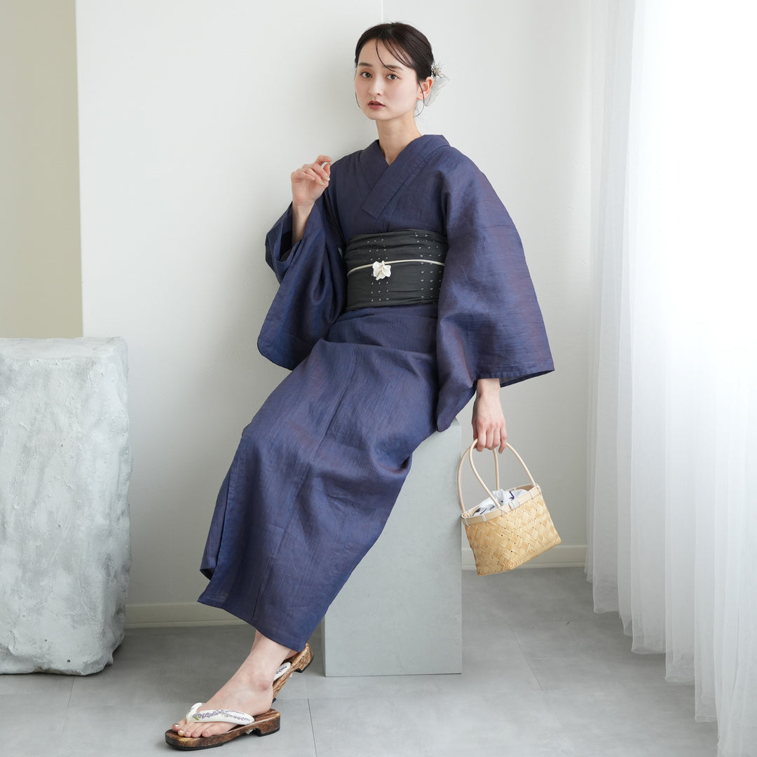 綿麻ゆかた　ほんのちょっぴり染め難あり 綿麻ゆかた ほんのちょっぴり染め難あり 楽天市場】＼2点で3％OFF