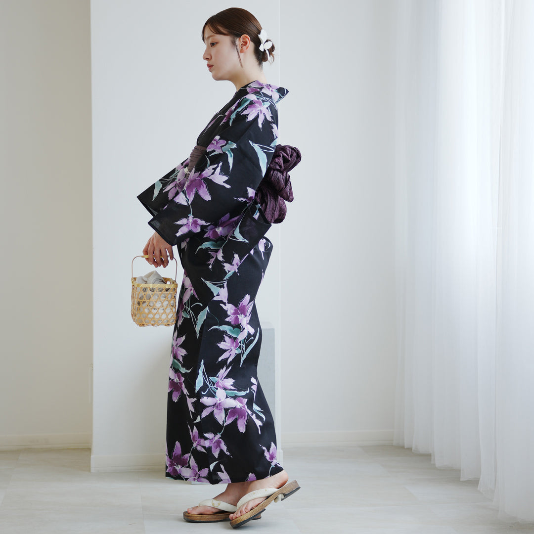 お任せ下駄+画像のからし色 帯付き◆高級綿変わり織り◆涼し桜組木の紫古典浴衣◆ 楽天市場】【クーポンで10％OFF】浴衣 セット レディース 浴衣