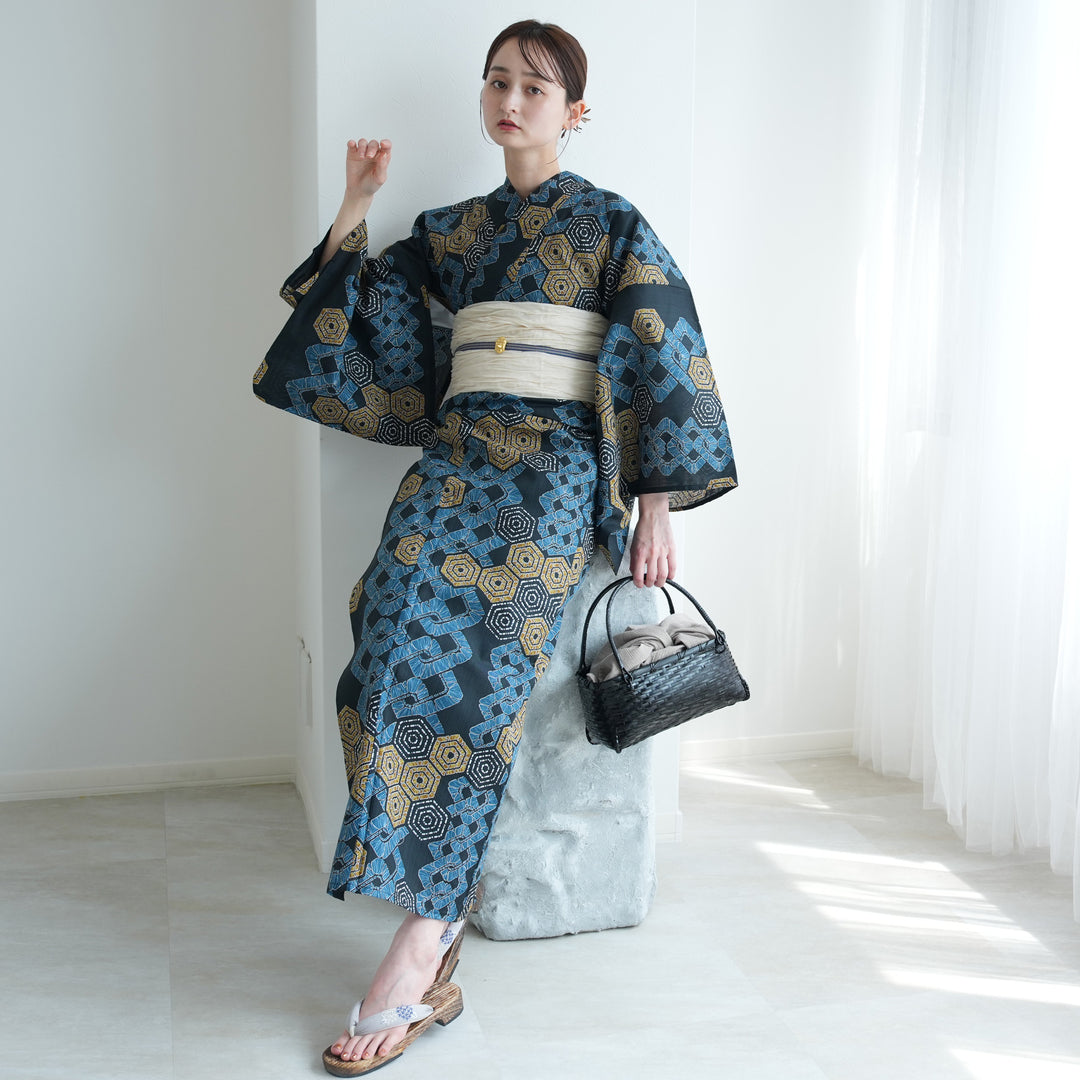 【新品未使用】高級浴衣 本染めゆかた 反物 紺 楽天市場】ゆかた 反物 リサイクル 浴衣 本染 注染染め 高級