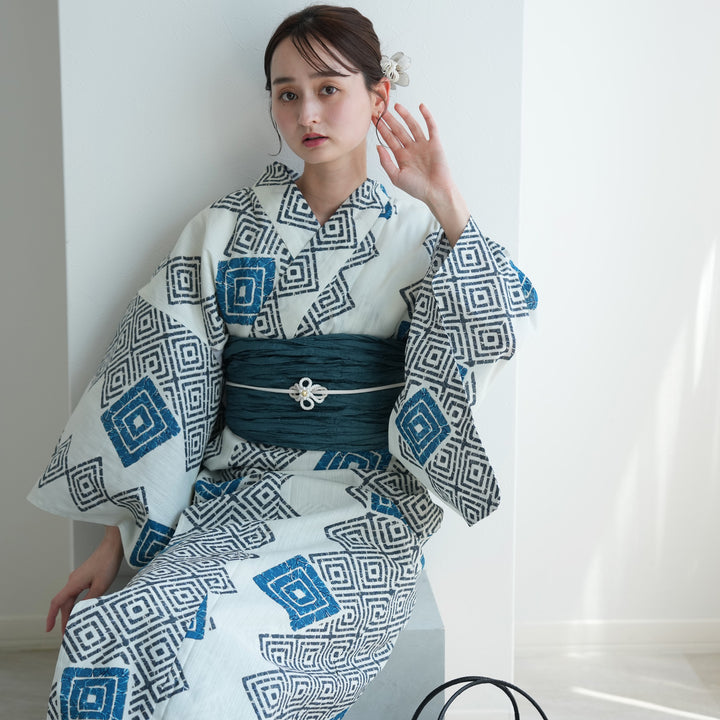 ウタタネ　浴衣のみ　帯、下駄はつきません utatane｜utatane/(W)レディース 浴衣 帯 下駄 3点セット