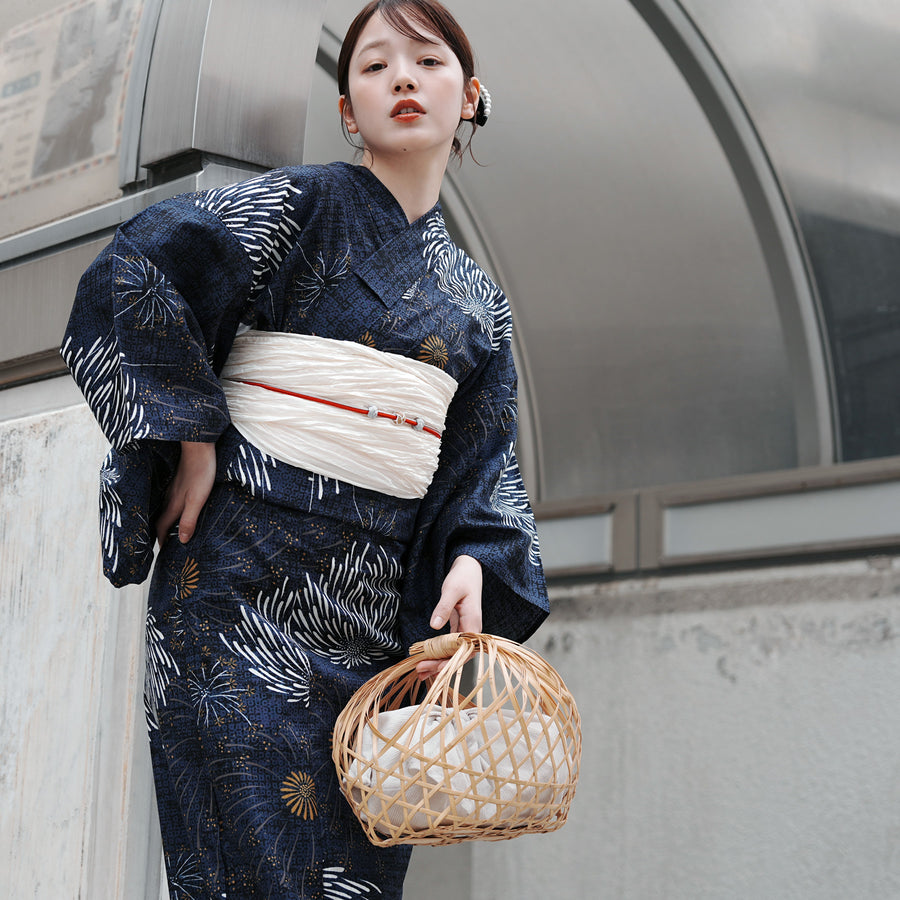 浴衣　紫陽花　グラデーション　ネイビー　トールサイズ　着物　017tz 浴衣 紫陽花 グラデーション ネイビー トールサイズ 着物 017tz 【公式