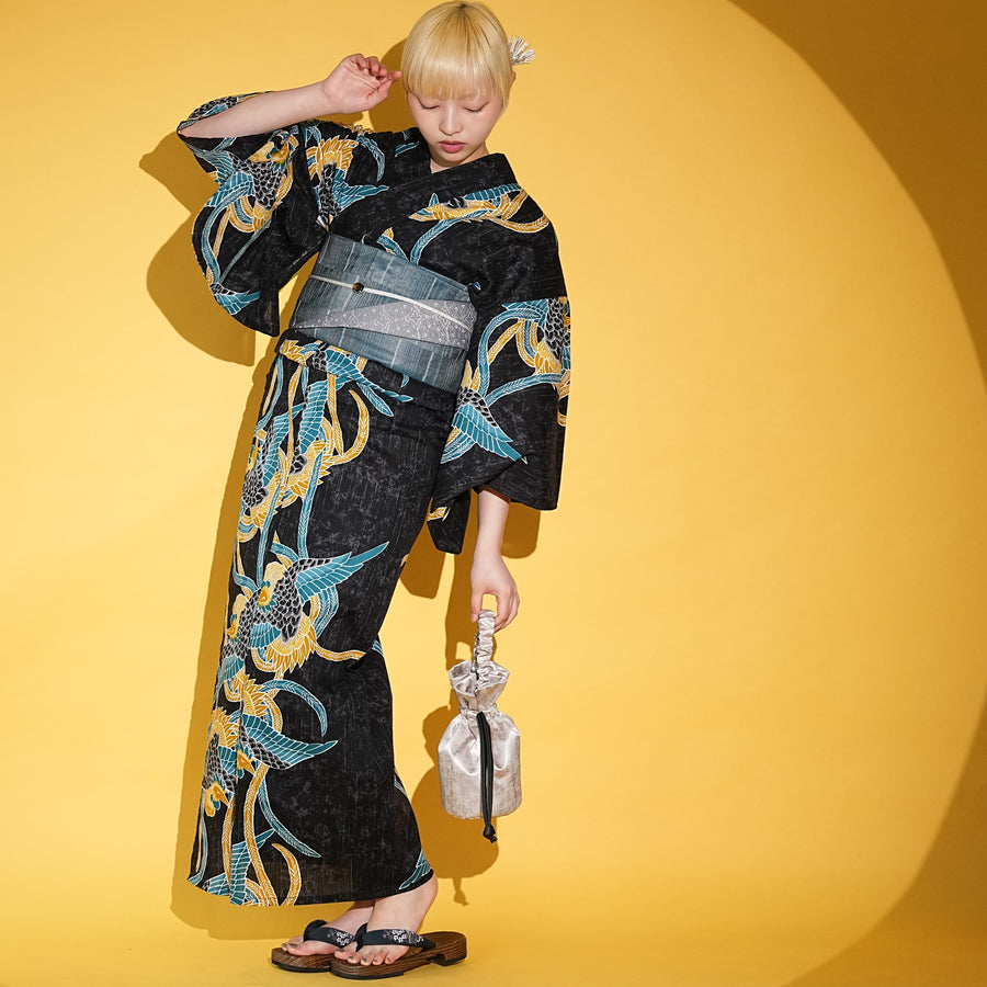 【値下げ】utatane ウタタネ 浴衣 きなりに光る黄金の蛍 New Item - 新着順 | utatane［公式］オンラインショップ