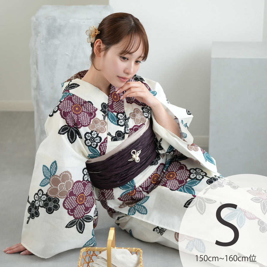 utatane 浴衣 帯 セット sサイズ utatane 浴衣 セット レディース Sサイズ 浴衣3点セット 浴衣/帯
