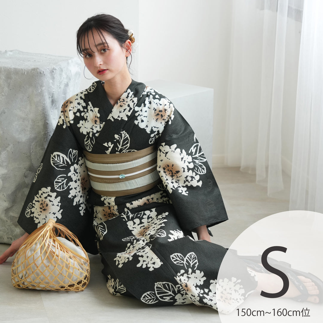 ☆2371✨涼しげ✨変わり織✨夏の爽やか接触冷感浴衣 Fサイズ新品 単品 涼しげ✨変わり織✨夏の爽やか接触冷感浴衣 Fサイズ新品 単品