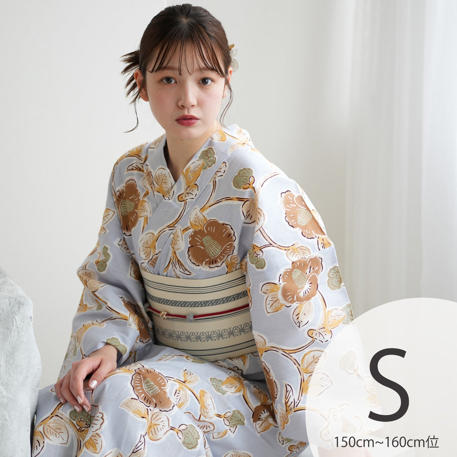 美品utatane浴衣S utatane 浴衣 レディース セット utatane×注染工房 浴衣3点