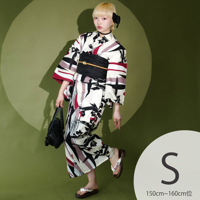 ( ＾_＾ ）【美品】utatane♡小さいサイズ♡浴衣＋帯セット 浴衣（小さいサイズ・S） | utatane［公式］オンラインショップ