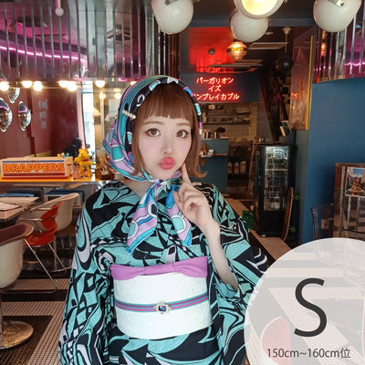 ニコアンティーク meets 織蜜 浴衣1週間コーデ（coordinate 7DAY